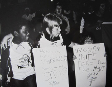 children at rally